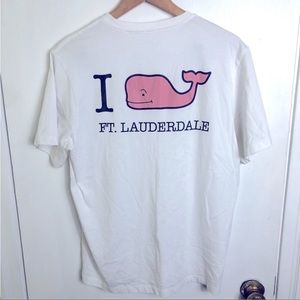 Vineyard Vines Ft Lauderdale Whale T-Shirt /Top Size: S